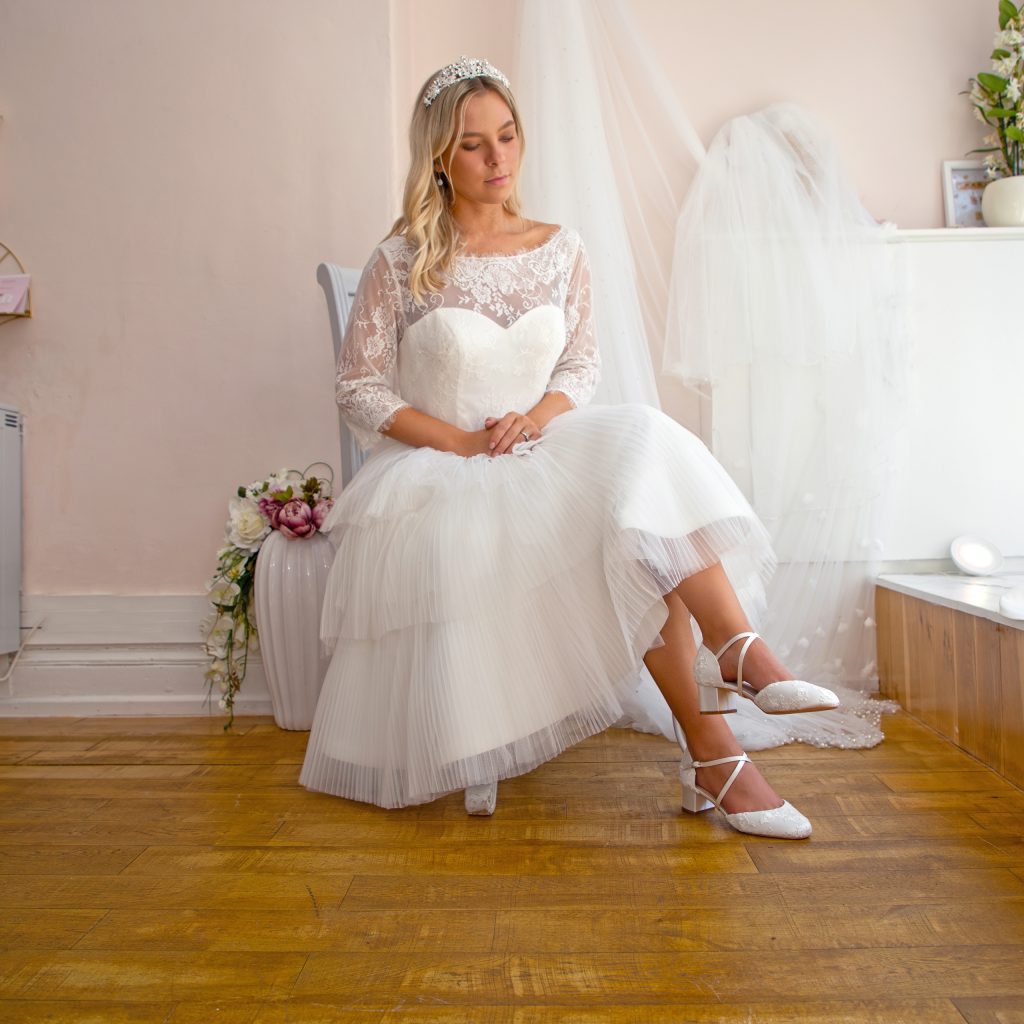 Zapatos de Novia Remi Encaje ODILIA BRIDAL