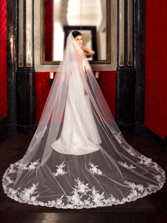 ➞ Tipos de velos de novia con encaje en Bridal – ODILIA BRIDAL